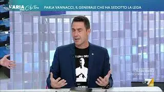 Parenzo incalza Vannacci: Ha una camicia nera.... La risposta del generale