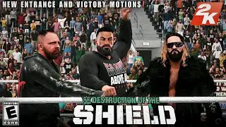 WWE The Shield 2024 New Entrance & Victory Motion | Crazy Updated Entrance!