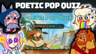 Poetic Pop Quiz Answers Day 3 - 4 [AFK ARENA]