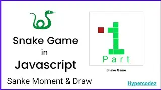 Create snake game in js  snake moment and change direction easy projects  with source code ep part 1