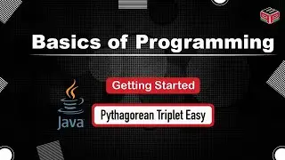 Pythagorean Triplet |  Getting Started | In English | Java | Video_18