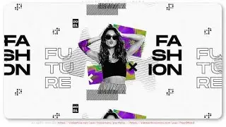 After Effects Template: Future Fashion Intro + Free Font