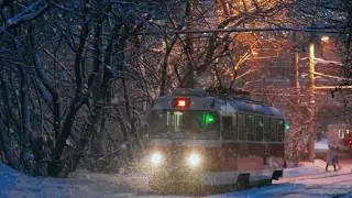 Зимнее волшебство под музыку Таривердиева.