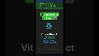 Animations in React | Framer Motion