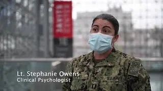 Navy Reserve Clinical Psychologist Supporting the Troops