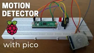 How to use  PIR motion sensor with  Raspberry Pi Pico