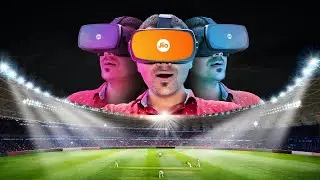 👀Watching IPL in Jio 360 VR headset.!! - Good 👍OR Bad 👎#jio