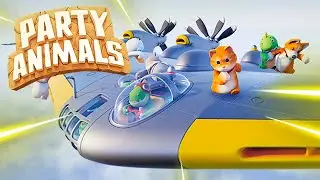 ЗОЛОТОЙ ПЁС ВЗОРВАЛ ВСЕХ В PARTY ANIMALS | ПАТИ ЭНИМАЛС