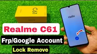 Realme C61 (rmx3933) Frp Unlock Without Pc | Realme C61 Frp Lock Kaise Tode | Realme C61 Frp Bypass