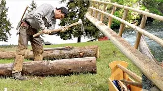 How To Build A Single Log Bridge 3