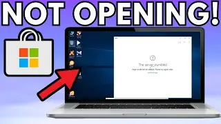 How To FIX Microsoft Store Not Downloading Apps or Not Opening Problem