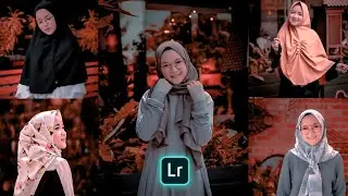 Preset Lightroom Red Tone Filter || Tutorial Edit Foto Lightroom Mobile