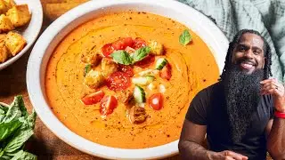 This WILL change your mind about soups in the SUMMER | Gazpacho | Vegan and Vegetarian Meal Ideas