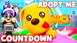 🔴Roblox Adopt Me Live 🐶2X PET AGING! 😺 NEW FURNITURE PACKS! | COUNTDOWN
