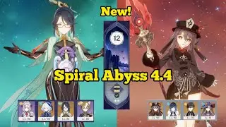 New Spiral Abyss 4.4 | Noelle x Xianyun & Hu Tao double hydro floor 12