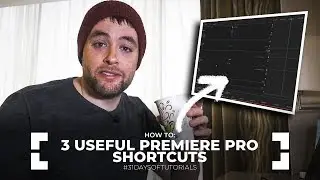 3 USEFUL Premiere Pro SHORTCUTS