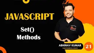 Javascript Set Object | Javascript Set Method | Whats is Javascript Set | Javascript