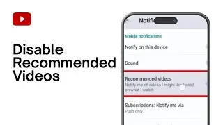 How To Disable Recommended Videos On YouTube App | Reset YouTube Recommendations