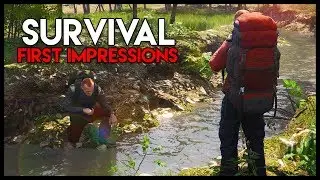 SCUM! First Impressions - *NEW* SUPER-REALISTIC Survival! (Scum Gameplay Part 1)