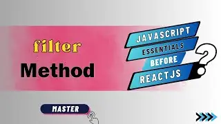 filter( ) method  || JavaScript essentials for React #javascript  #react