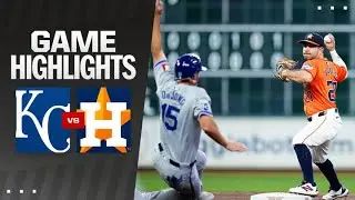 Royals vs. Astros Game Highlights (8/30/24) | MLB Highlights