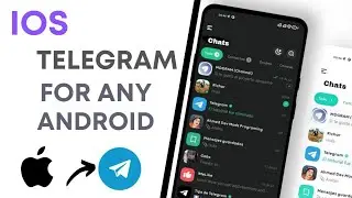 ios Style Telegram In Any Android Phone | Iphone Style Telegram New Features🔥