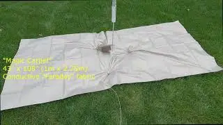 #375: Ham Radio Quickie: Ground Radial wires vs. the "Magic Carpet" Faraday cloth