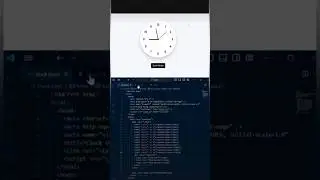 Creating Clock using html and css 