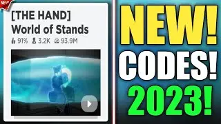 🎁NEW UPDATE🎁 ALL CODES FOR WORLD OF STANDS || WORLD OF STANDS CODES 2023 || ROBLOX CODES!!