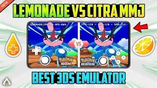 🔥 LEMONADE 3DS EMULATOR VS CITRA MMJ ANDROID | BEST 3DS EMULATOR IN 2024