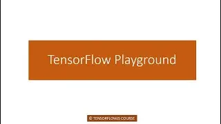 Tensorflow JS Playground - Tensorflow JS