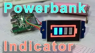 Модификация повербанка! Индикатор аккумулятора. JLCPCB