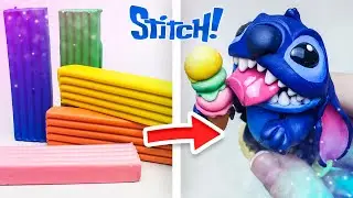 Стич из полимерной глины по просьбе подписчицы!