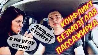 КОНФЛИКТ БЕЗМОЗГЛАЯ ПАССАЖИРКА ЗАКАЗАЛА ТАКСИ