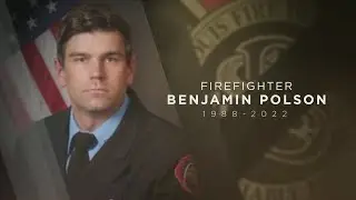 Community remembers fallen firefighter Ben Polson