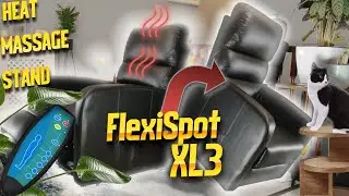 FlexiSpot XL3 Recliner - Massage, Heat, Stand!