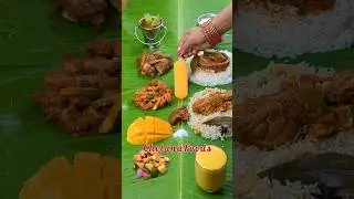 🥭100% Nonveg Mango Meals😋 ur favourite item?🤔 Summer Special Lunch Thali | Nonveg Andhra Meals