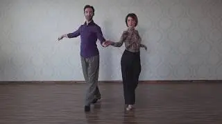 Cha cha cha New York (basic figure) Tutorial for Beginners | Learn to dance at home