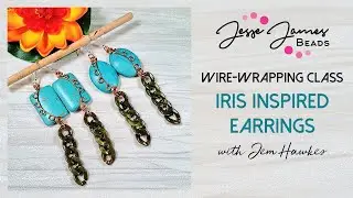 DIY Iris-Inspired Statement Earrings with Jem Hawkes