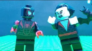 Miles Morales Vs Morbius (LEGO Stop Motion)