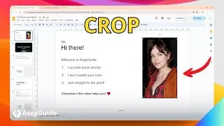 How to Crop a Picture in Google Slides