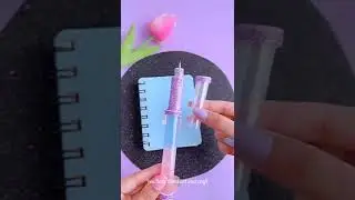 DIY handmade easy pen 🖊️ #shorts #tonniartandcraft #youtubeshorts #art