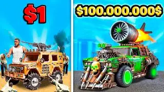 Coche Zombie de 1$ vs de 100.000.000$ en GTA 5