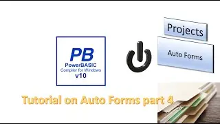 PowerBasic Projects - Auto forms - part 4