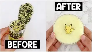 EXTREME SLIME MAKEOVERS! *fixing my 2 year old slime*