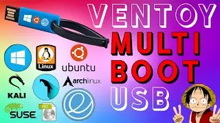 Multiboot USB Drive | Linux + Windows | All in One