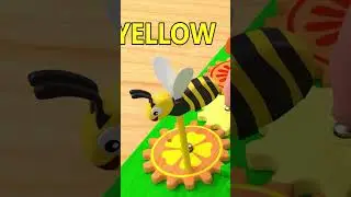 #Shorts Learning Colors for Children with Little Babies Fun Play Insects Toys 3D | Super Crazy kids