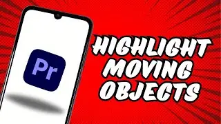 How To Highlight Moving Objects In Premiere Pro