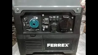 Бензогенератор FERREX fe-inv1500 краткий обзор.