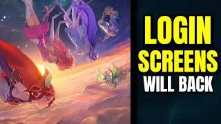 RIOT WANTS TO BRING BACK LOGIN SCREENS IN LEAGUE OF LEGENDS